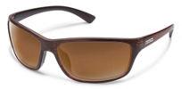 Suncloud Optics Sentry Sunglasses Burnished Brown Frames with Brown Lenses