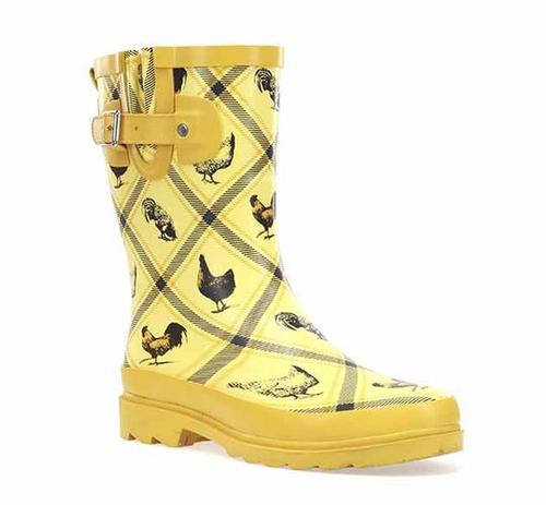 Western Chief Women's Country Coop Mid Rainboots