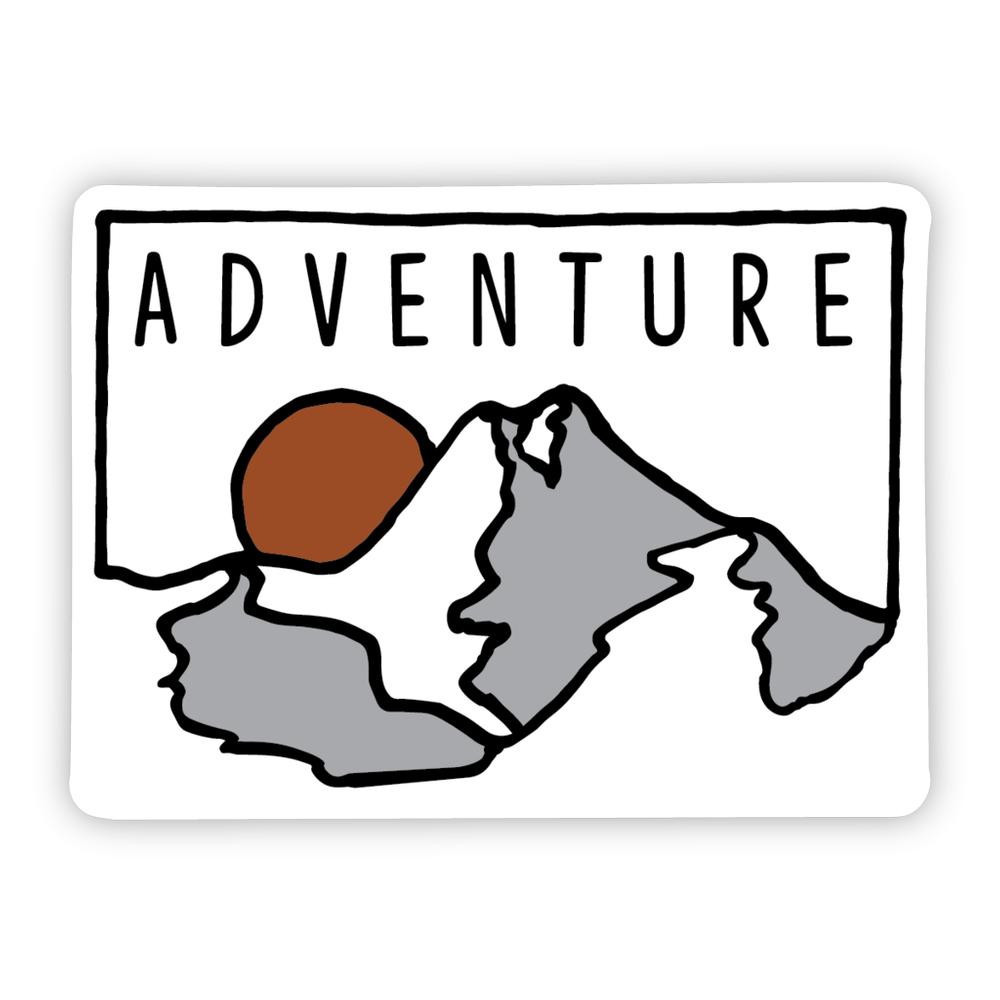 Stickers Northwest Adventure Mountain Sticker ADV_MTN