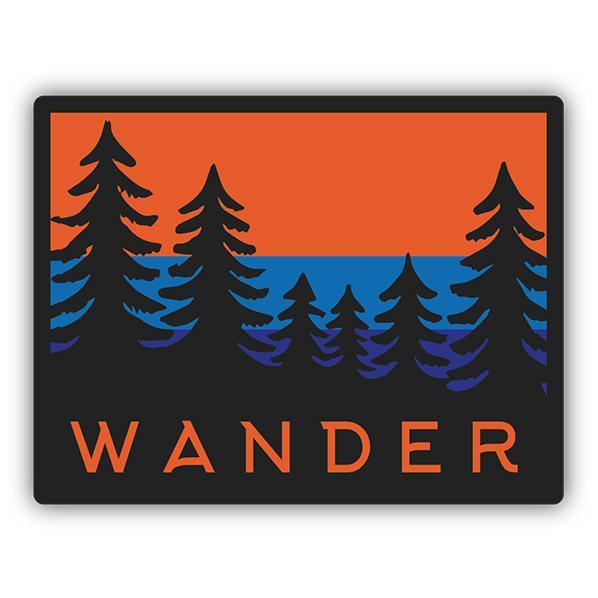 Stickers Northwest Wander Sticker WANDER_TREES