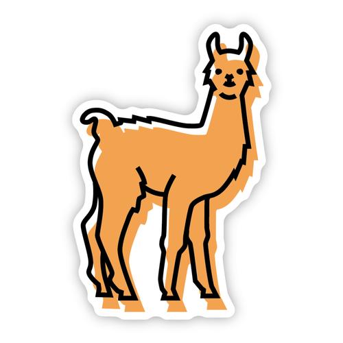 Stickers Northwest Llama Sticker