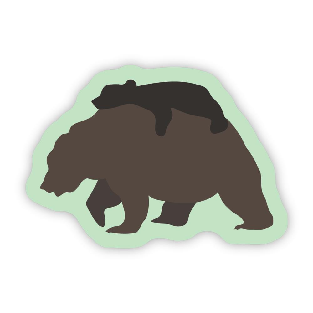 Stickers Northwest Mama Bear Sticker BEAR_AND_CUB