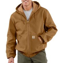 Carhartt Men's Duck Thermal Lined Active Jac BROWN