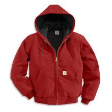 Carhartt Men's Duck Thermal Lined Active Jac RED