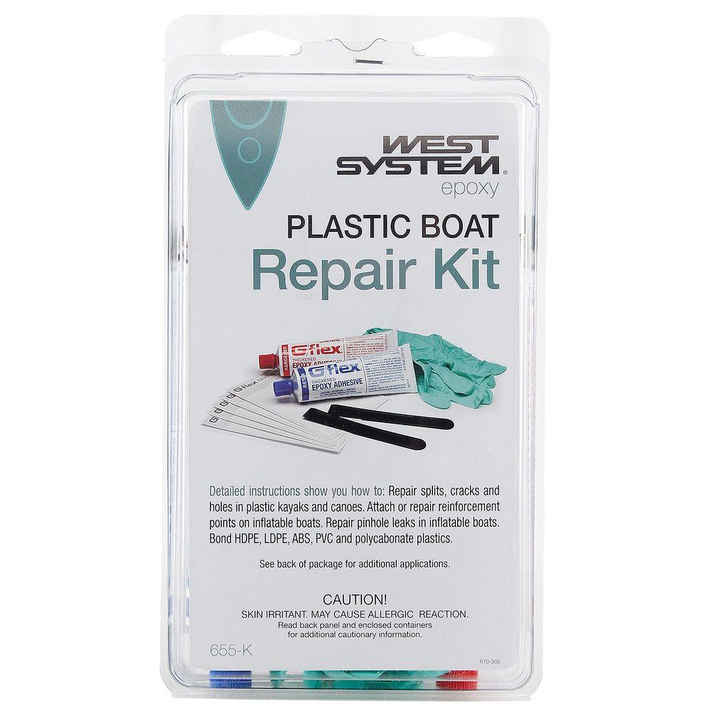 NRS West Systems Plastic Boat Repair Kit CLR