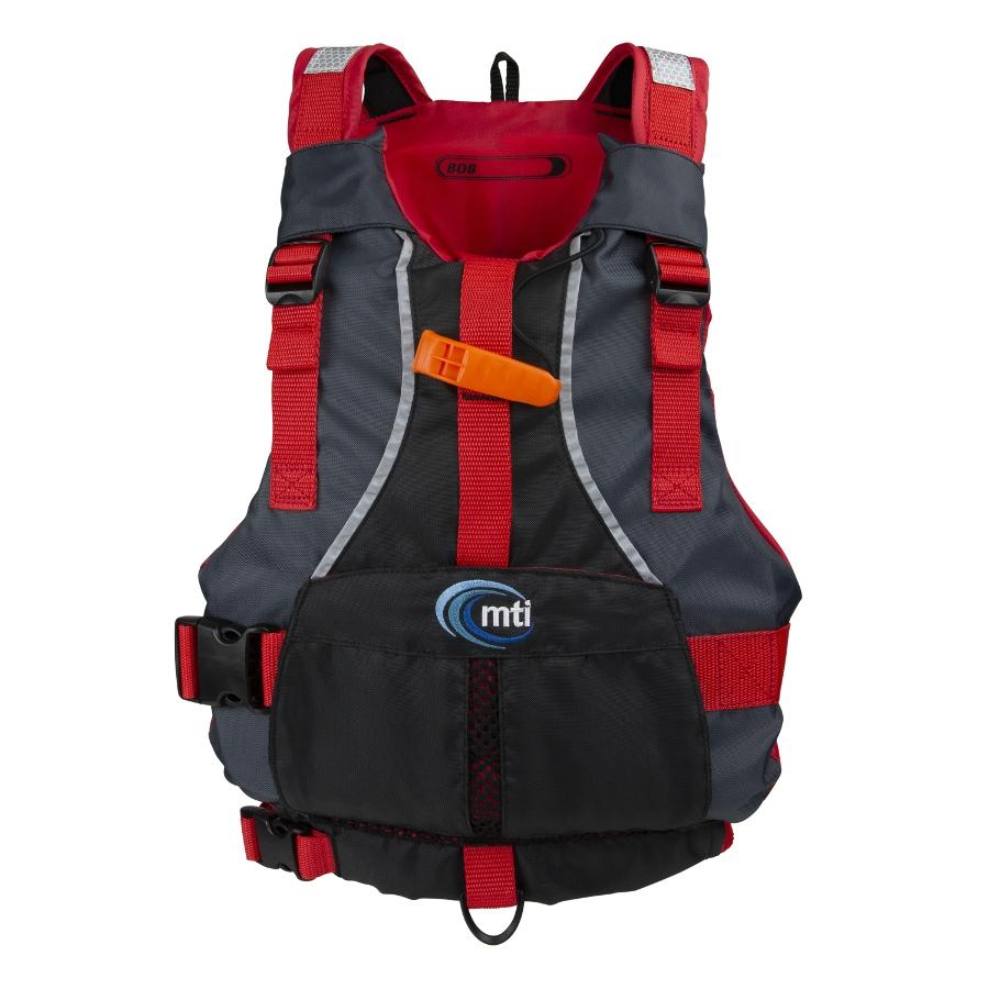 MTI Adventurewear Bob Youth Life Jacket GRAY/RED