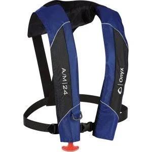 Onyx Automatic / Manual Inflatable Life Jacket BLUE