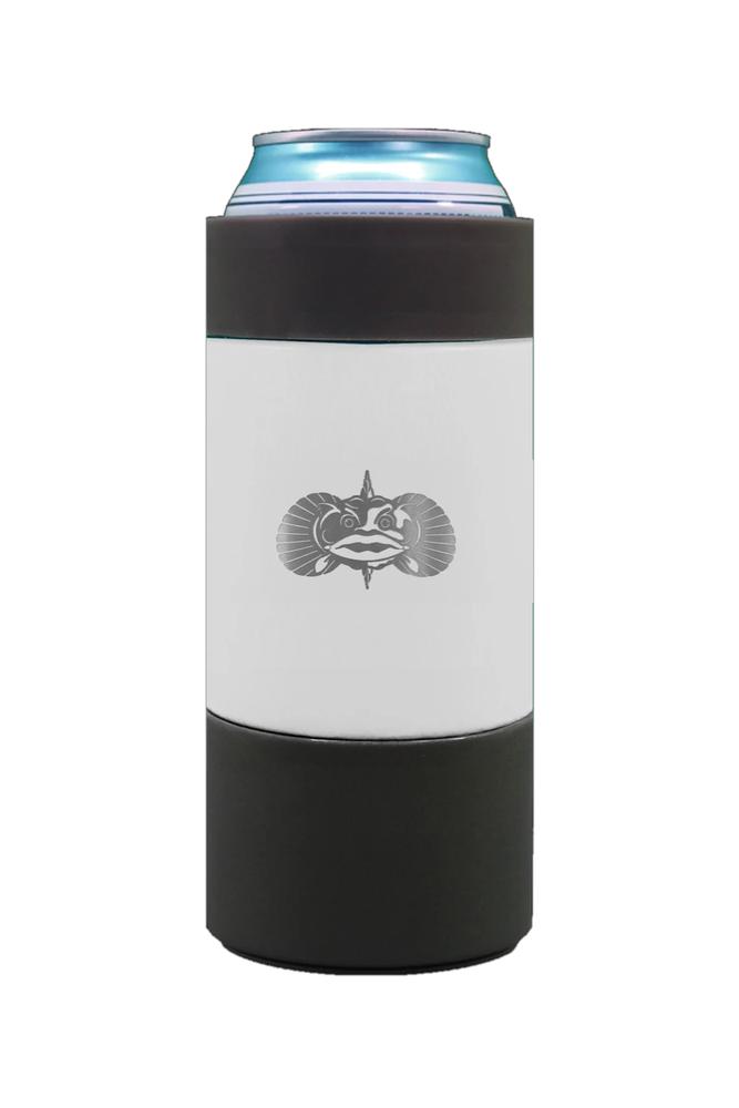  Toadfish Outfitters Non Tipping 16oz Can Cooler - White