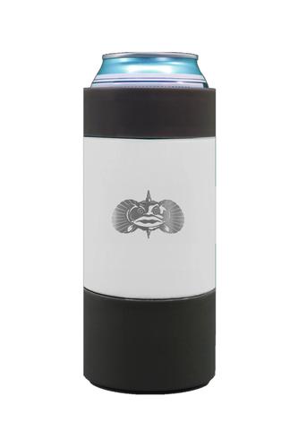 Toadfish Outfitters Non Tipping 16oz Can Cooler - White