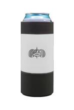 Toadfish Outfitters Non Tipping 16oz Can Cooler - White WHITE