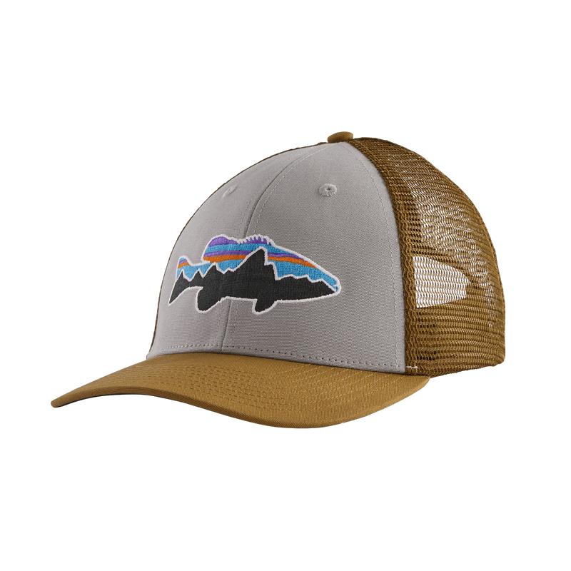 patagonia trucker hat fish