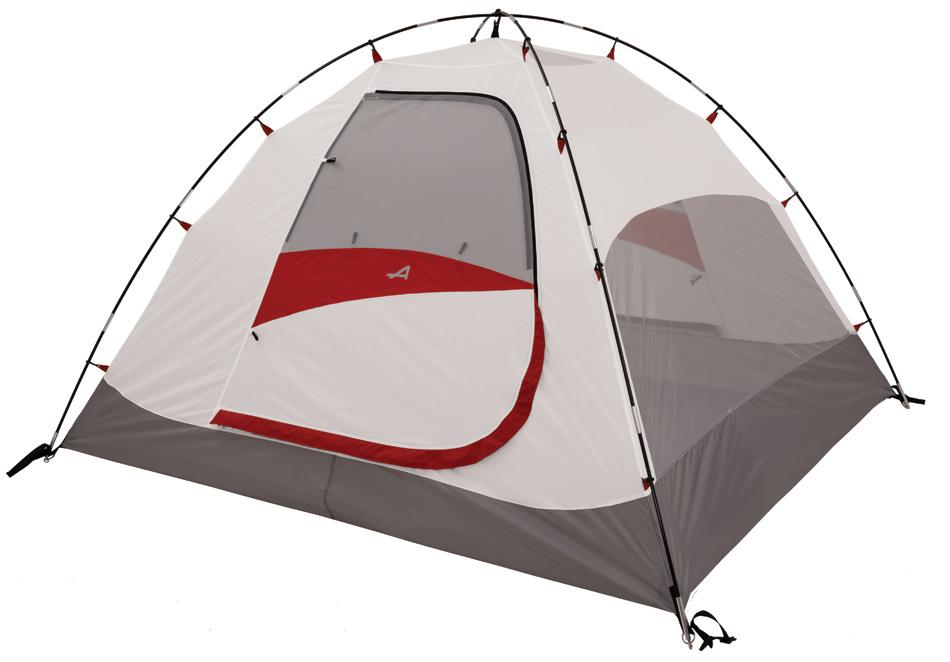 Alps Mountaineering Meramac 4 Person Tent GRAY/RED