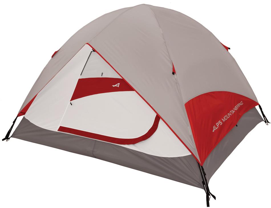 Alps Mountaineering Meramac 5 Person Tent GRAY/RED