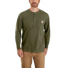  Carhartt Men's Heavyweight Relaxed Fit Thermal Long Sleeve Pocket Henley