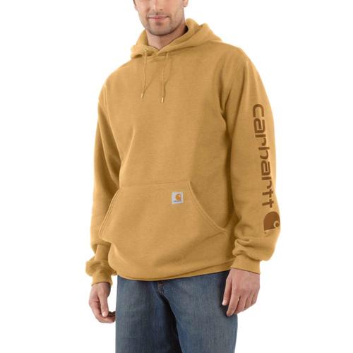 Carhartt Men's Midweight Hooded Logo Sweatshirt