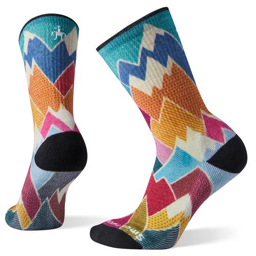 Kenco Outfitters Smartwool Women's Hike Light Mountain Print Crew Socks
