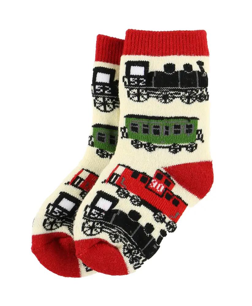 Lazy One Infant Train Socks