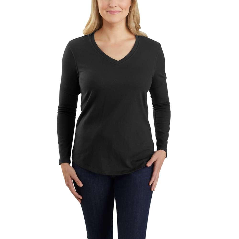 Kenco Outfitters | Carhartt Women's Relaxed Fit Midweight Long Sleeve V ...