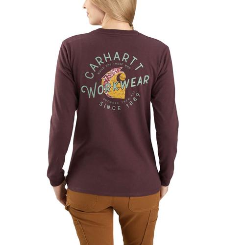 Carhartt Women's Original Fit Heavyweight Long Sleeve Rosie Graphic T