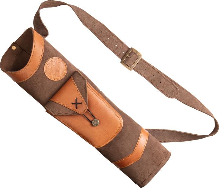Bear Archery Traditional Back Quiver NATURAL