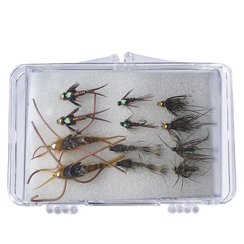 The Creative Angler Eastern Nymph 12 Fly Selection Box Set