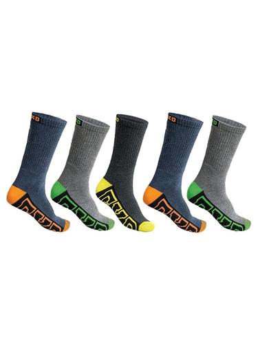 FXD Men's Crew Socks 5 Pack