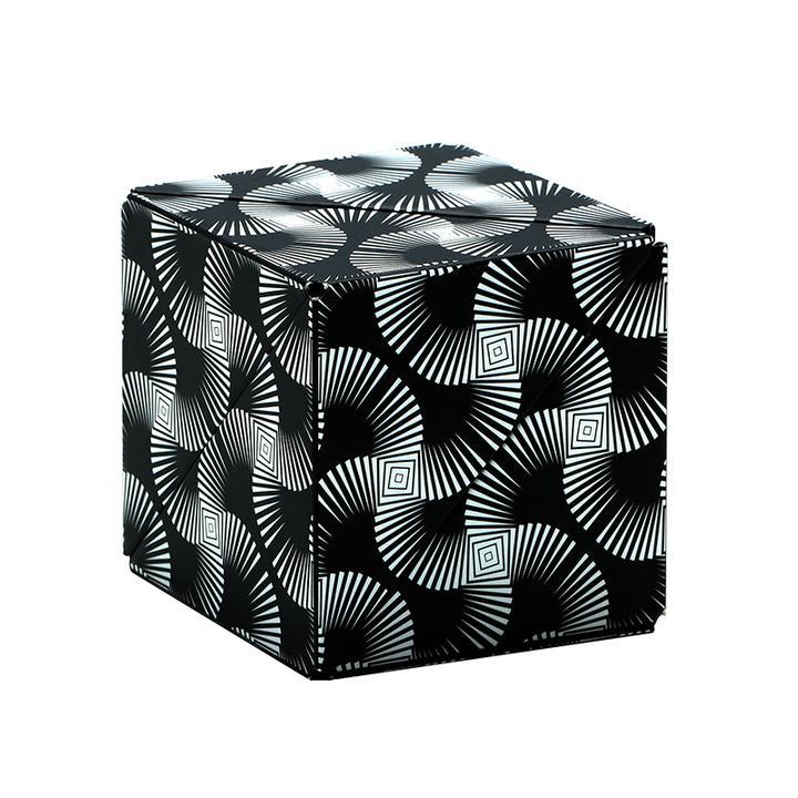 Fun In Motion Toys Shashibo Puzzle Cube BLACK_WHITE