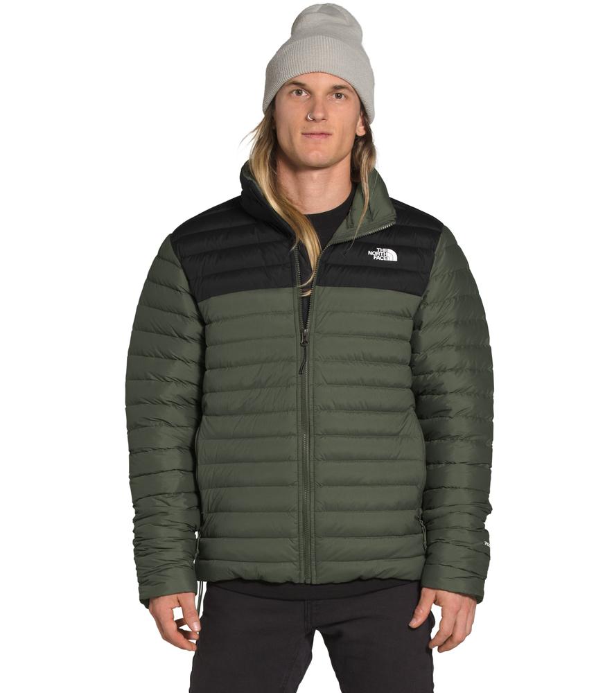 The North Face Men's Stretch Down Jacket NEW_TAUPEGREEN/BLACK