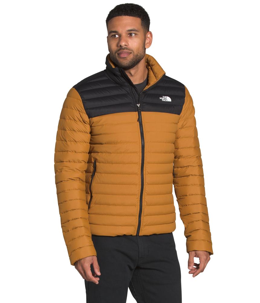The North Face Men's Stretch Down Jacket TIMBER_TAN/BLACK