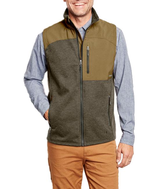 Kenco Outfitters Orvis Men's Hybrid Wool Fleece Vest