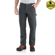 Carhartt Men's Rugged Flex Relaxed Fit Duck Double Front Pant SHADOW