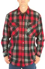  Five Brother Workwear Men's 9oz Snap Front Flannel Shirt