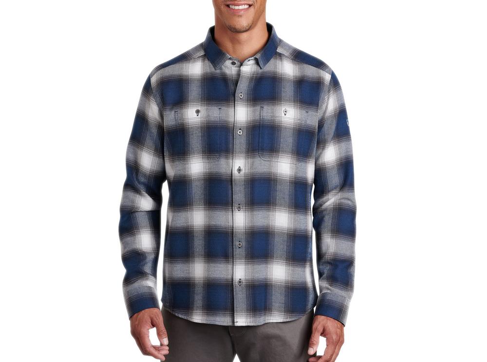  Kuhl Men's Law Flannel Long Sleeve Shirt