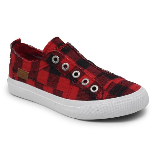 checkered blowfish shoes