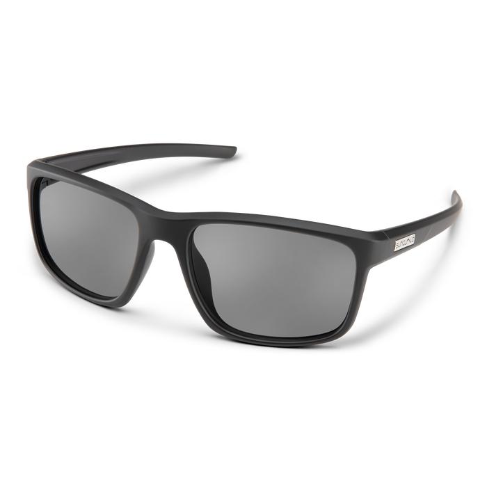Suncloud Optics Respek Sunglasses Matte Black with Polarized Grey Lenses 20233700359M9