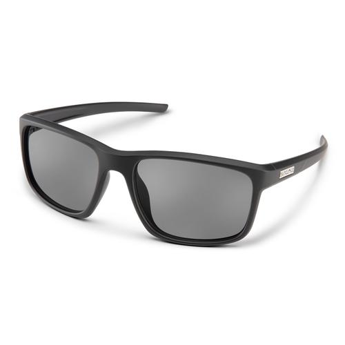 Suncloud Optics Respek Sunglasses Matte Black with Polarized Grey Lenses