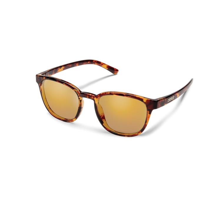 Suncloud Optics Montecito Sunglasses Tortoise with Polarized Sienna Mirror Lenses 20322808649DE