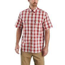 Carhartt Men's Original Fit Button Front Plaid Short Sleeve Shirt