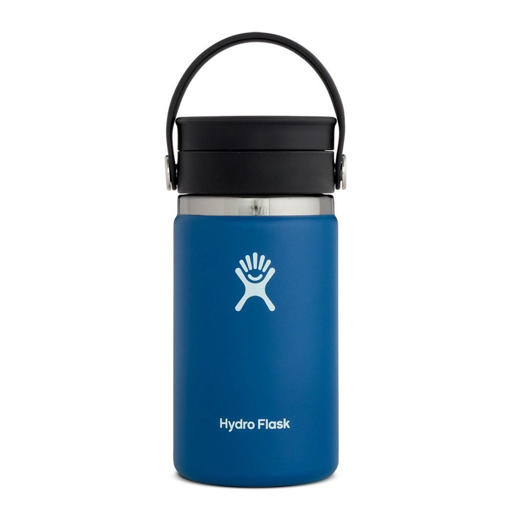 Hydroflask 12oz Wide Mouth with Flex Sip Lid COBALT