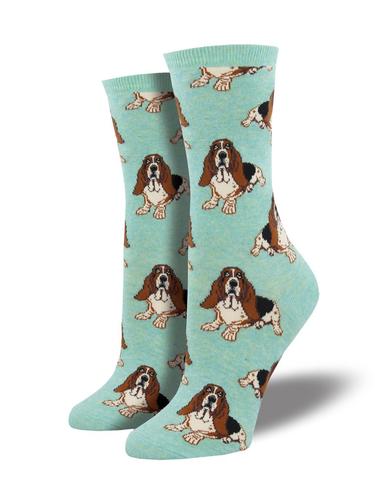 Socksmith Women's Nothing But a Hound Dog Socks