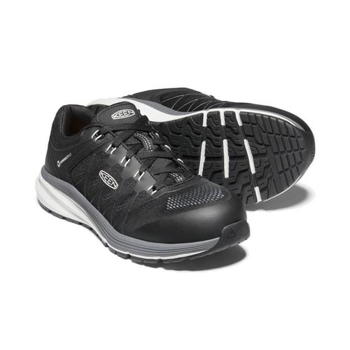 Keen Men's Vista Energy Electrical Hazard Composite Toe Shoe in Vapor and Black