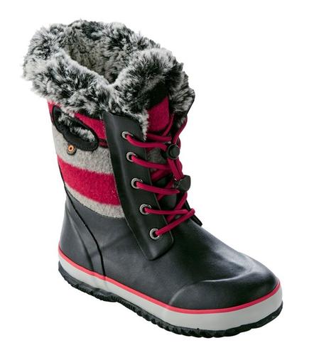 Bogs Arcata Wool Stripe Youth Boots