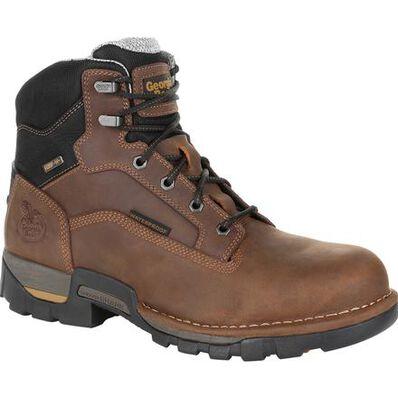 Georgia Boot Company Men's 6in Soft Toe Eagle One Waterproof EH Boot BROWN