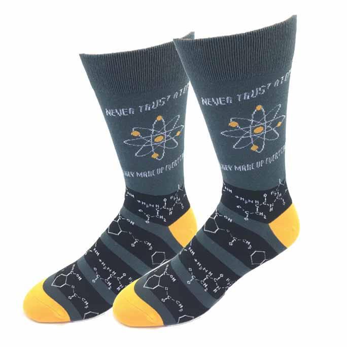  Bigfoot Sock Co.Never Trust Atoms Socks