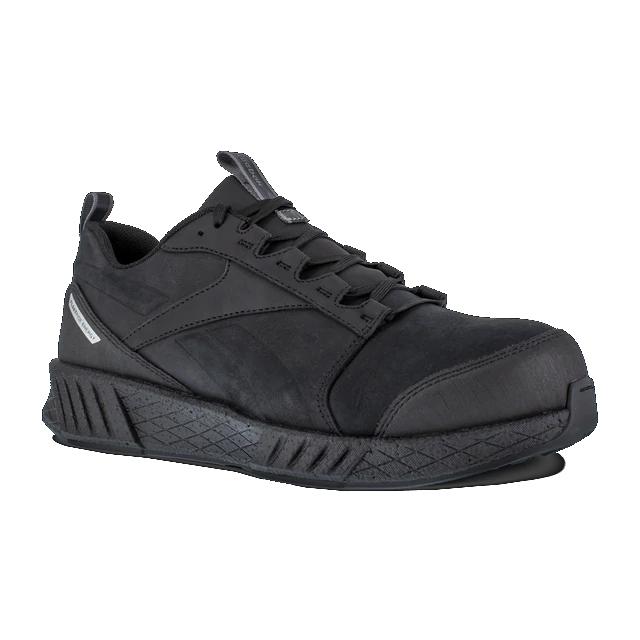Reebok Men's Fushion Formidible Composite Toe Work Shoe BLACK