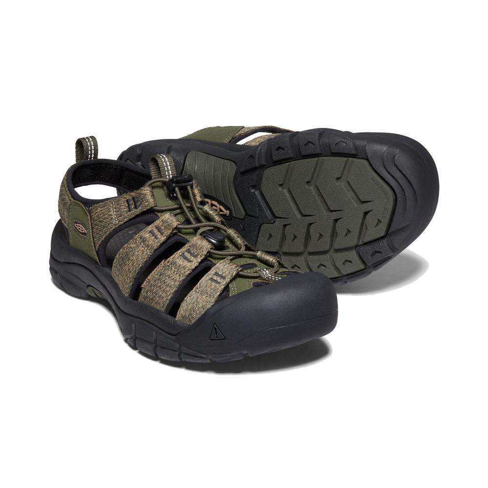 Keen Men's Newport H2 in Forest Night and Black FOREST_NIGHT