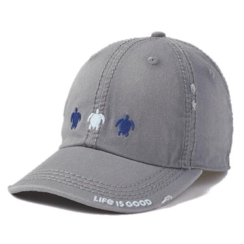 Life Is Good Three Turtles Sunwashed Chill Cap