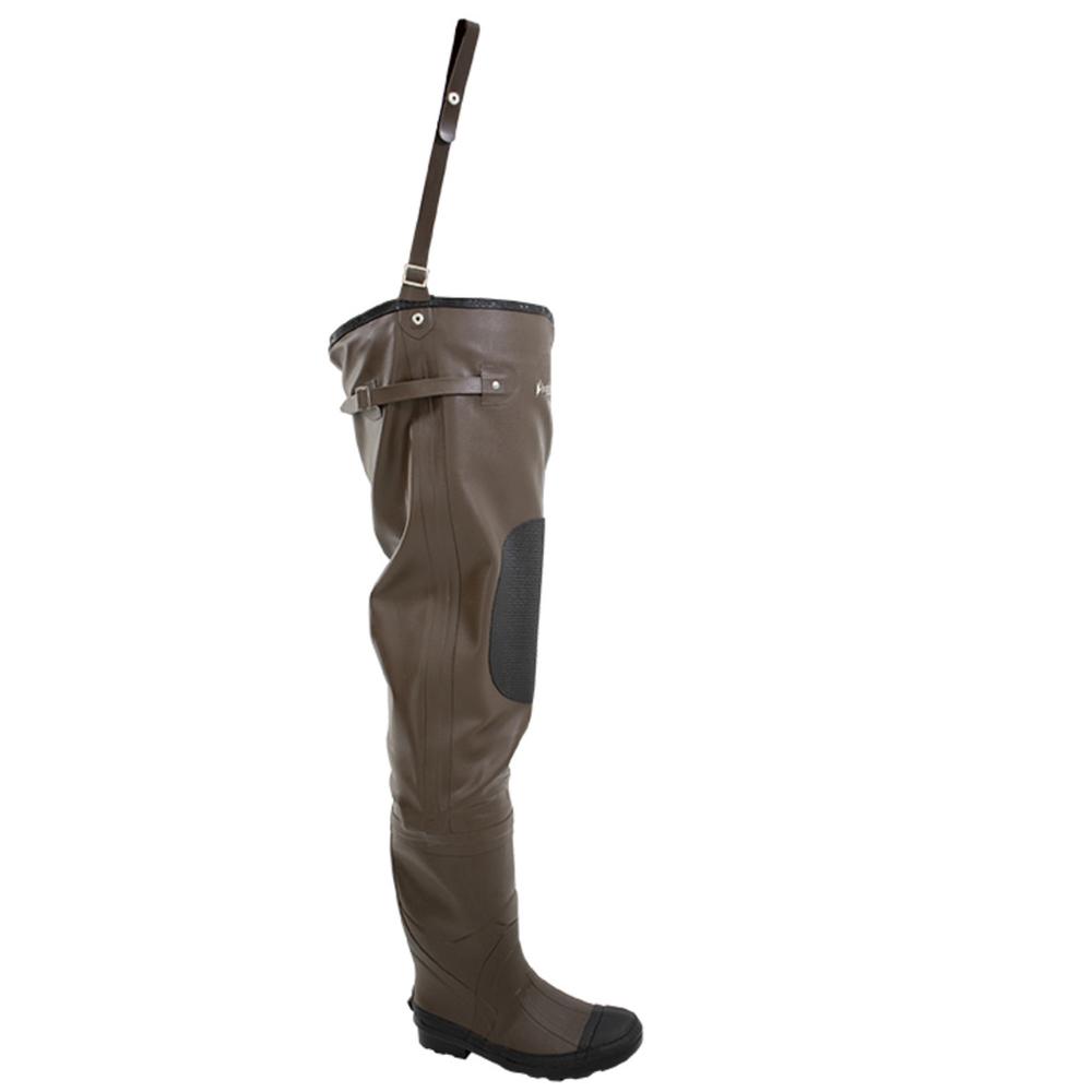 Frogg Toggs Men's Classic 2 Cleated Hip Boot BROWN