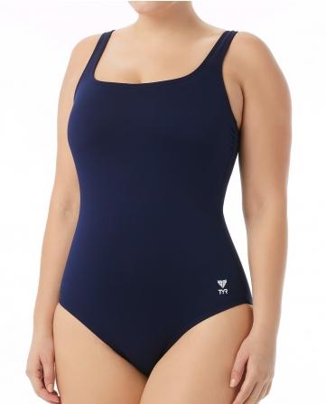 Tyr Women's Scoop Neck Solid Controlfit Swimsuit