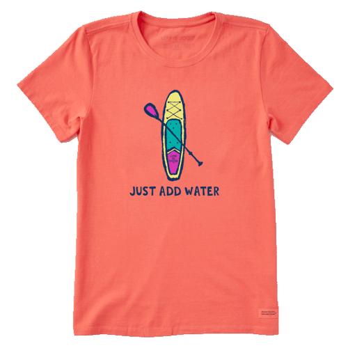 Life Is Good Women's Just Add Water Crusher Lite Tee